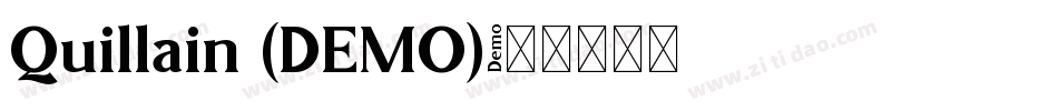 Quillain (DEMO)字体转换